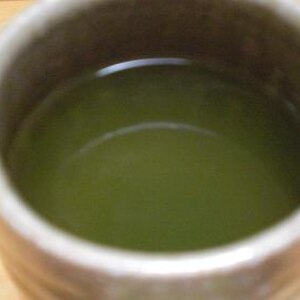 目覚めの一杯！ゆず緑茶